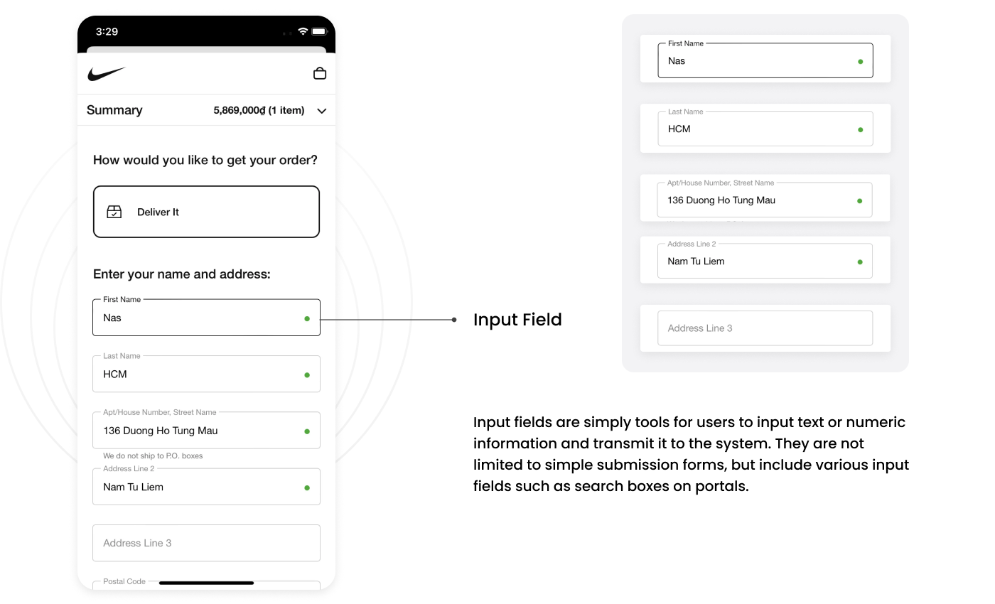 INPUT FIELD